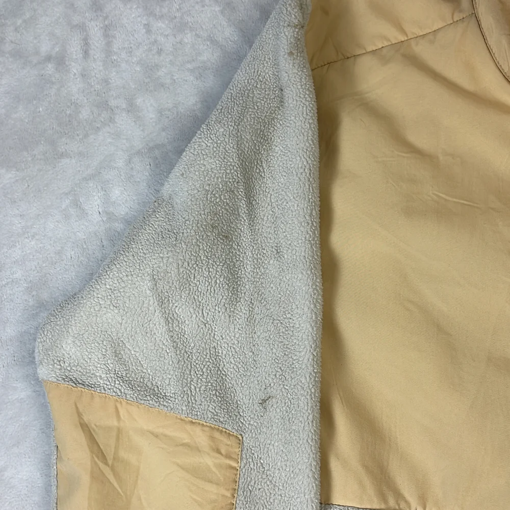 The North Face Denali Women's Cream Fleece Jacket Size S Full Zip Polartec